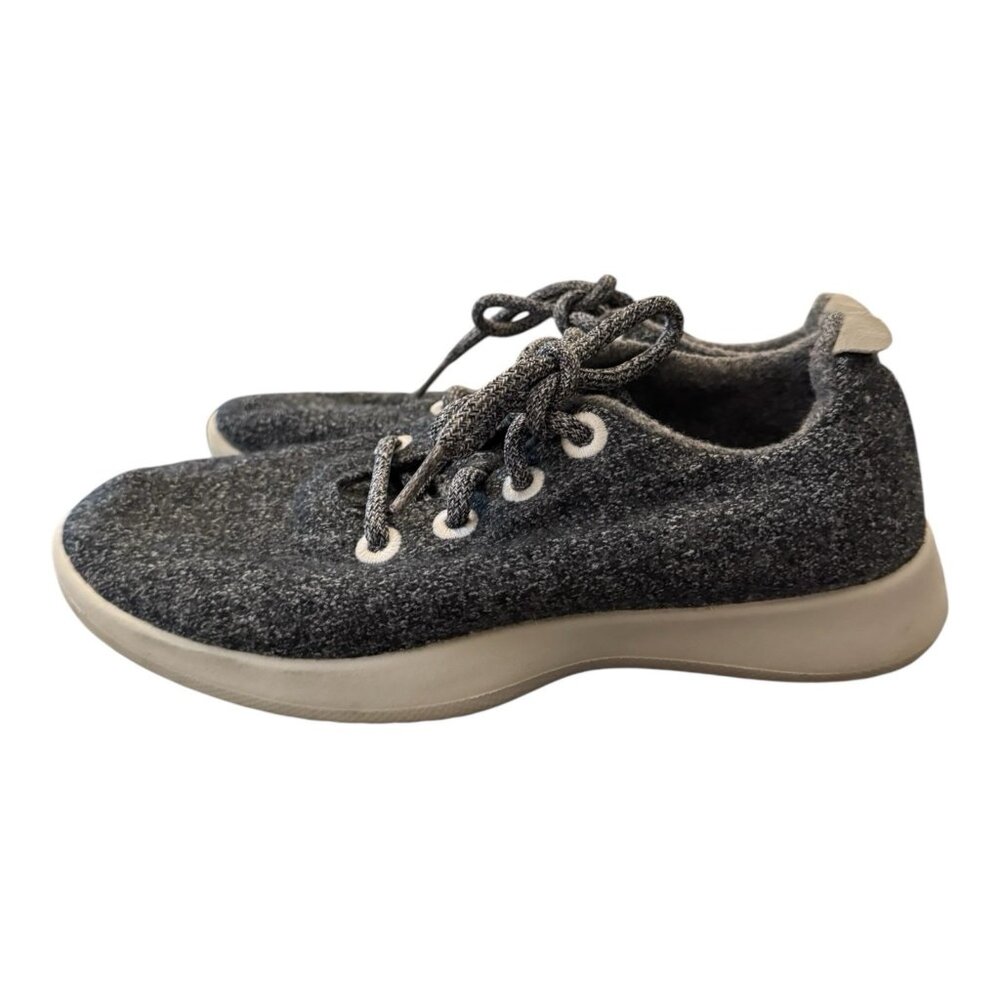 Allbirds Wool Runners 1218 NV1 Merino Wool Grey 8 sneakers joggers